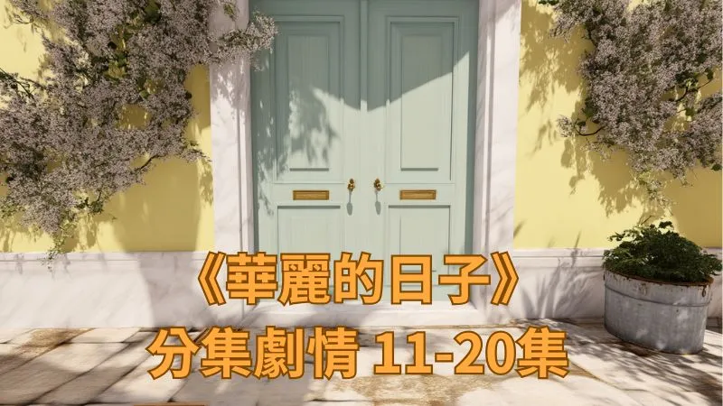 《華麗的日子》分集劇情-第11-20集，李志赫展現對婚姻的抗拒，堅守不婚立場