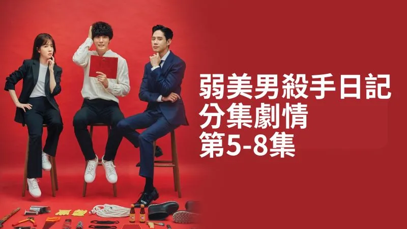 《弱美男殺手日記》分集劇情-第5-8集,仁宇因為看到東植翻閱自己的日記而懷疑他真實身份