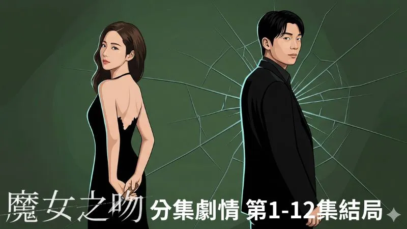 《魔女之吻》分集劇情-第1-12集結局,保險詐欺調查員車宇錫追查案件,皆與迷人的拍賣官韓雪雅有關