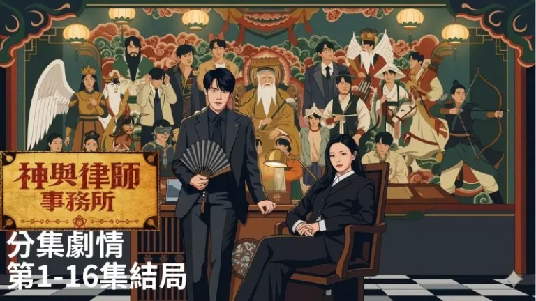 《神與律師事務所》分集劇情-第1-16集結局，能看見亡者的律師和只追求勝訴的冷血菁英律師，替他們伸張冤屈